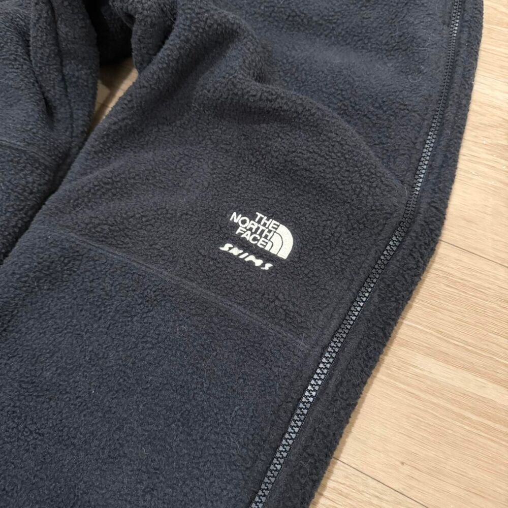 North Face X SKIMS Fleece track pants NWOT Black Joggers-tracksuits